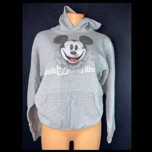 Disneyland Gray Mickey Mouse Hoodie